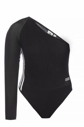 Prążkowane body na jedno ramię, zdjęcie 1 Prążkowane body na jedno ramię od ADIDAS Originals